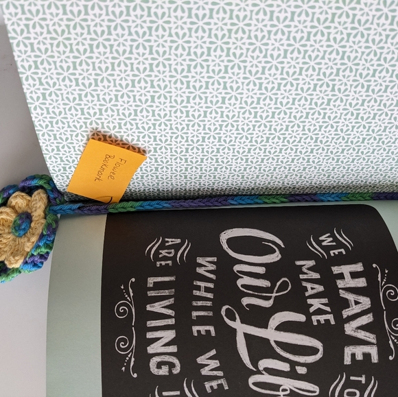 📓NEW Bookmark Flowers HAND CRAFTED Handmade Crochet - Picture 5 of 10